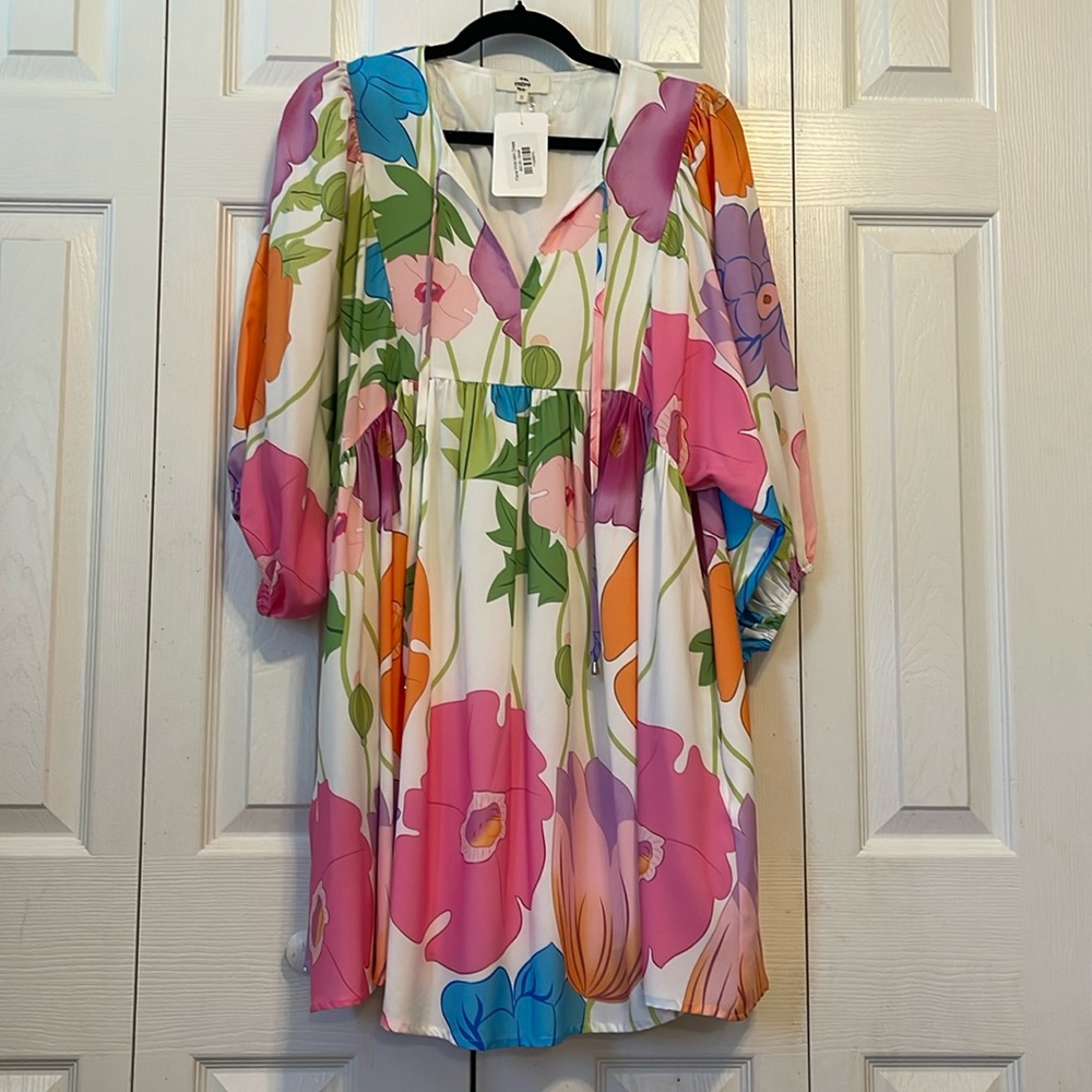 Cute Floral Print Dress
